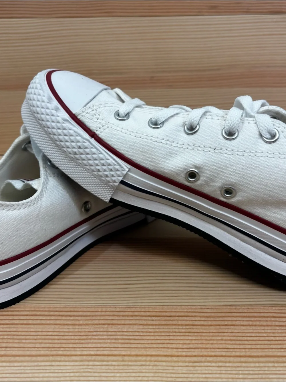 Converse Canvas All‎ Star CTAS EVA Lift OX Low Top White  Kids  Sz 2.5 Youth